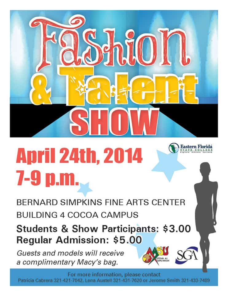 talent show flyer 70