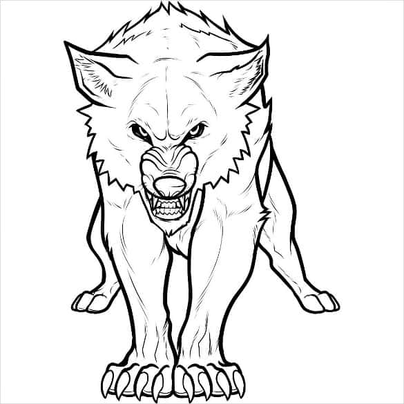 wolf template 80