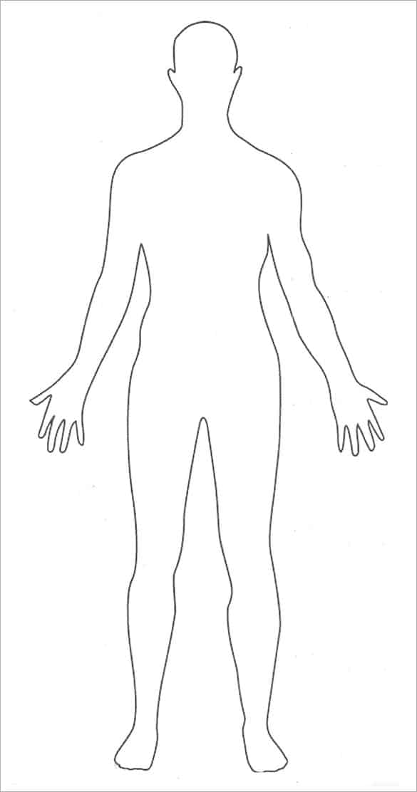 human-body-outlines-word-excel-samples