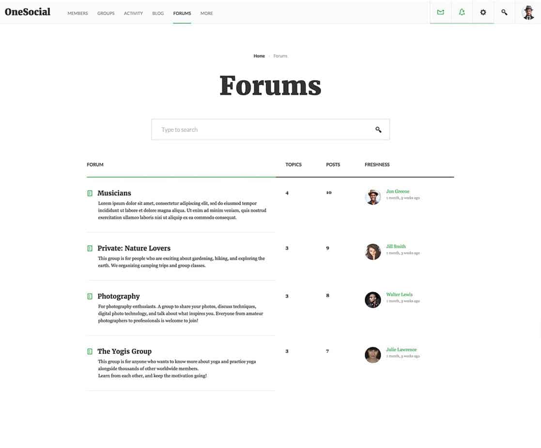 forum template 40