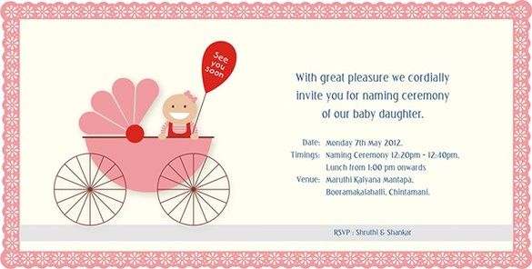 naming ceremony invitation 70