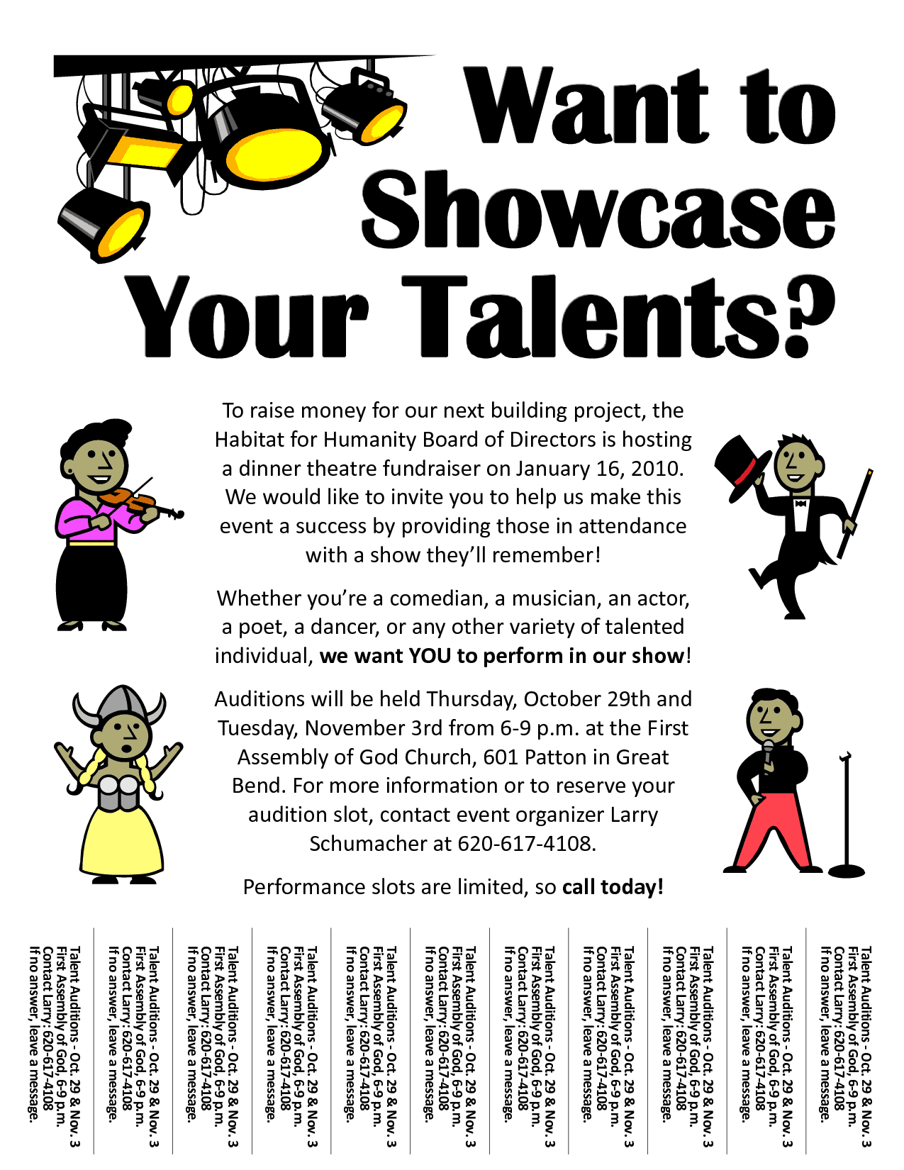 talent show flyer 40