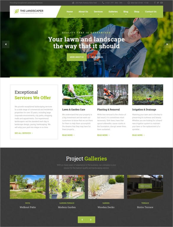 Agriculture Website Templates 666