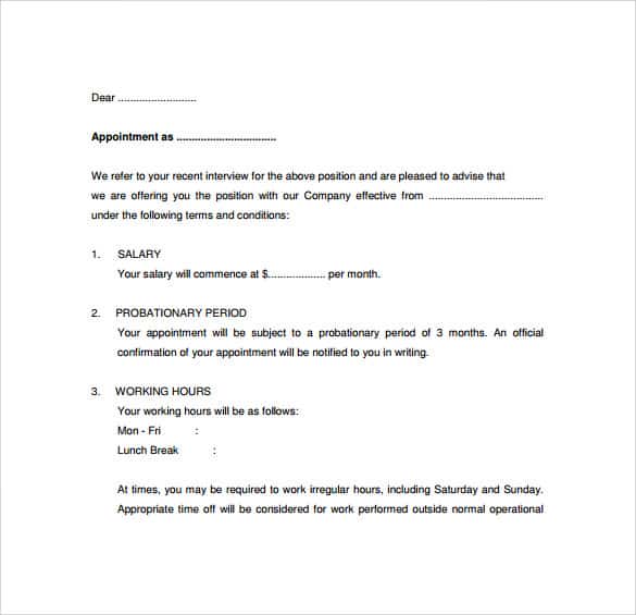 Appointment Sheet Template Word from www.templateswift.com