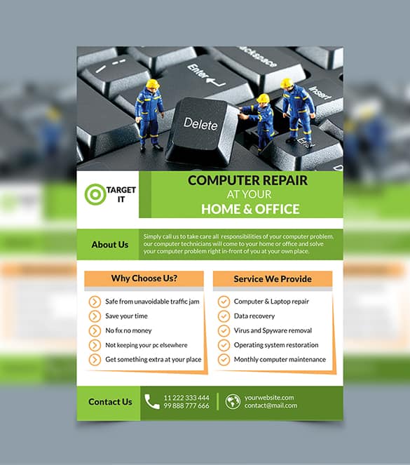 Computer Repair Flyers 20