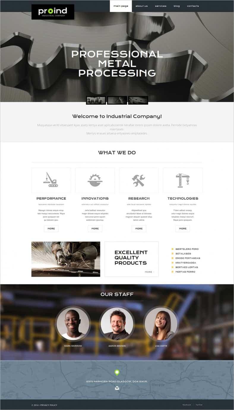 Dynamic Website Templates 444