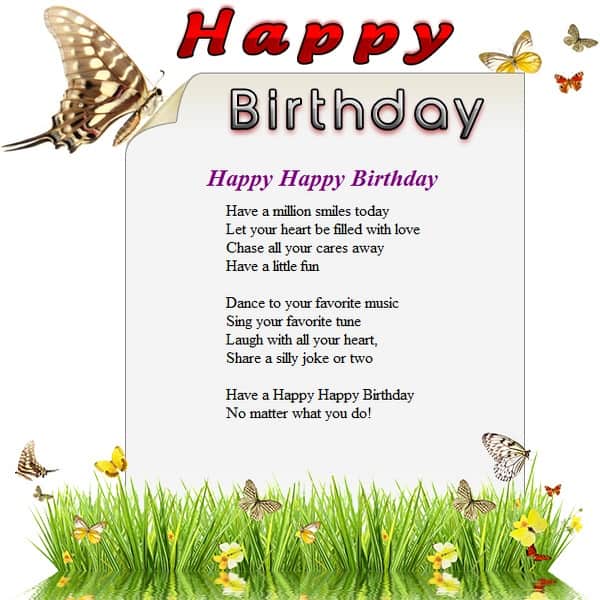Happy Birthday Email Template 20