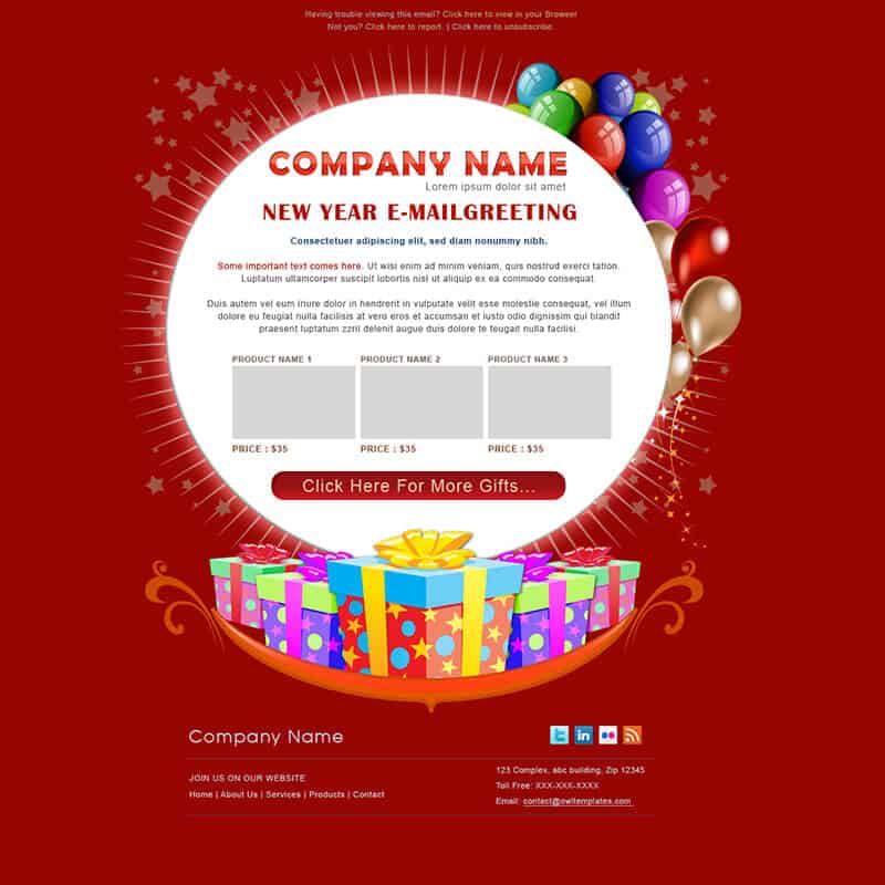 Happy Birthday Email Template 50