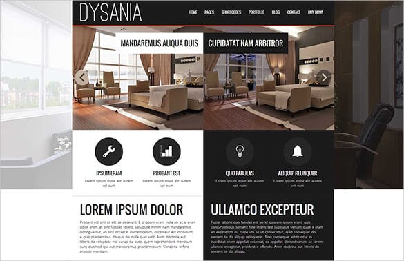 Interior Design WordPress Themes 444