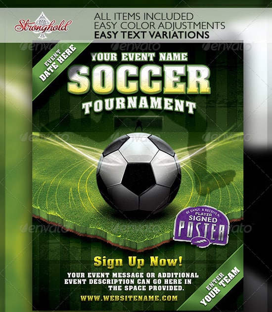 Soccer Flyer Templates 30