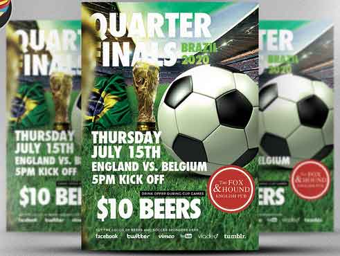 Soccer Flyer Templates 40