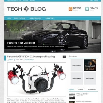 Tech Blog WordPress Themes 50