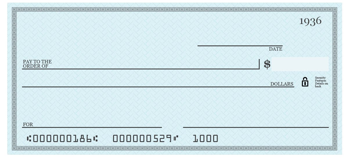 Free Check Printing Template Word