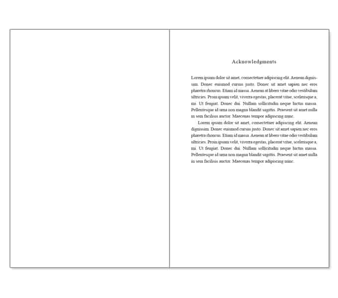 book template 40