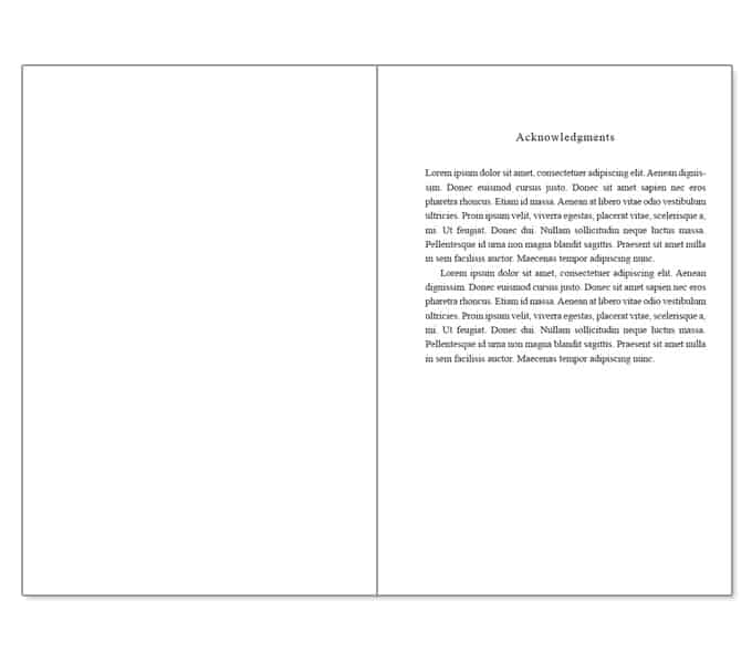 book template 40