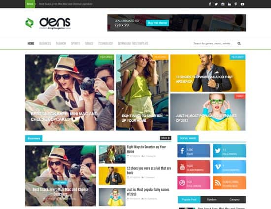 html5 blog template 30
