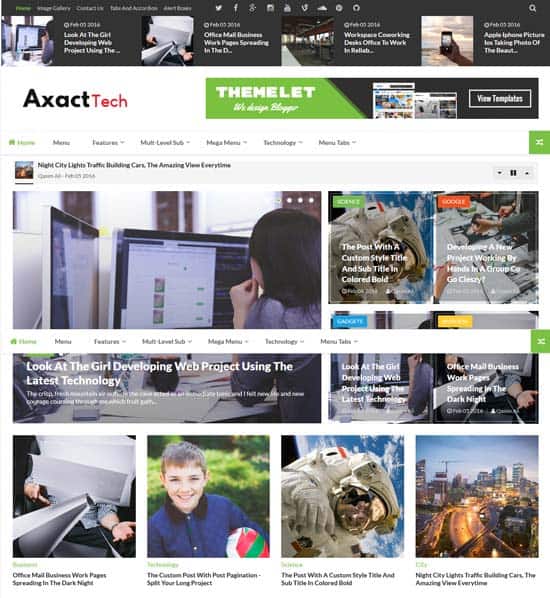 html5 blog template 40
