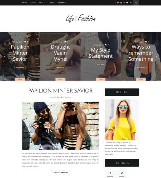 html5 blog template 50
