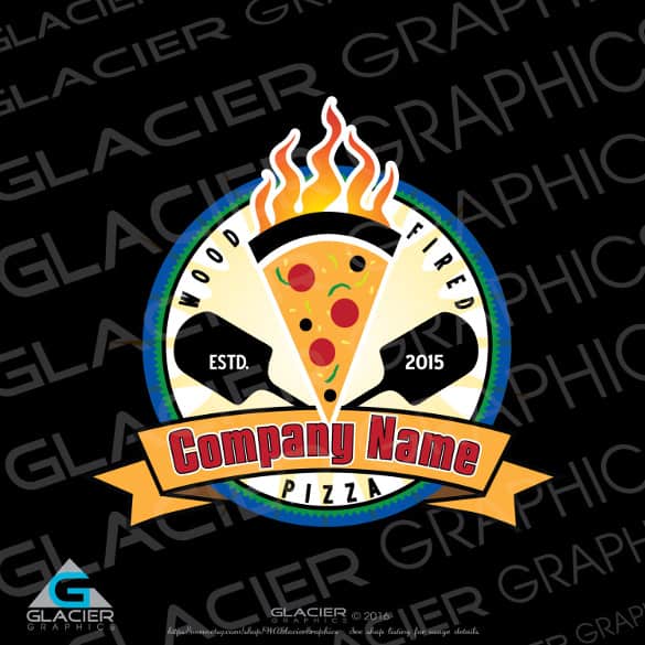 pizza logo design 70