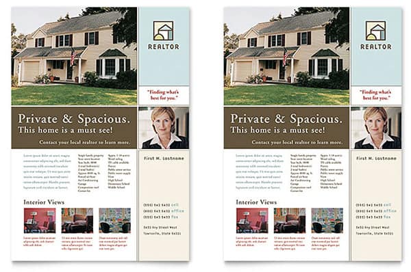 real estate flyer template 50