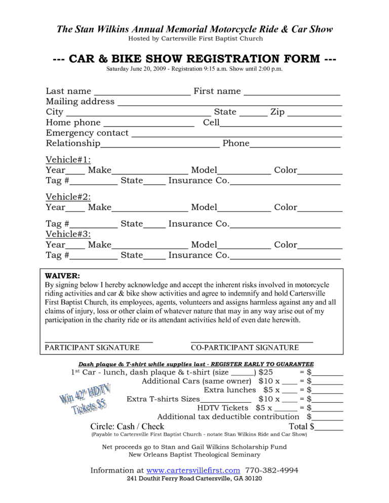 8-car-show-registration-form-templates-word-excel-samples