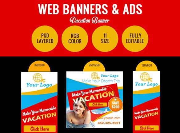 Free Banners PSD 50