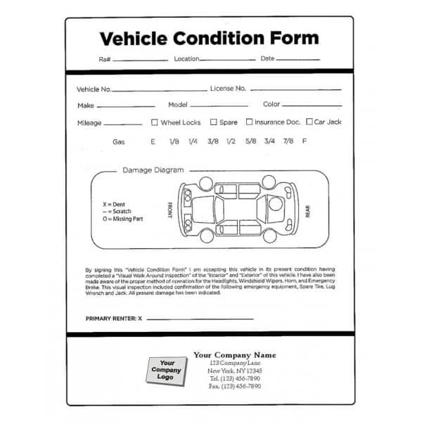 Vehicle Condition Report Template 10