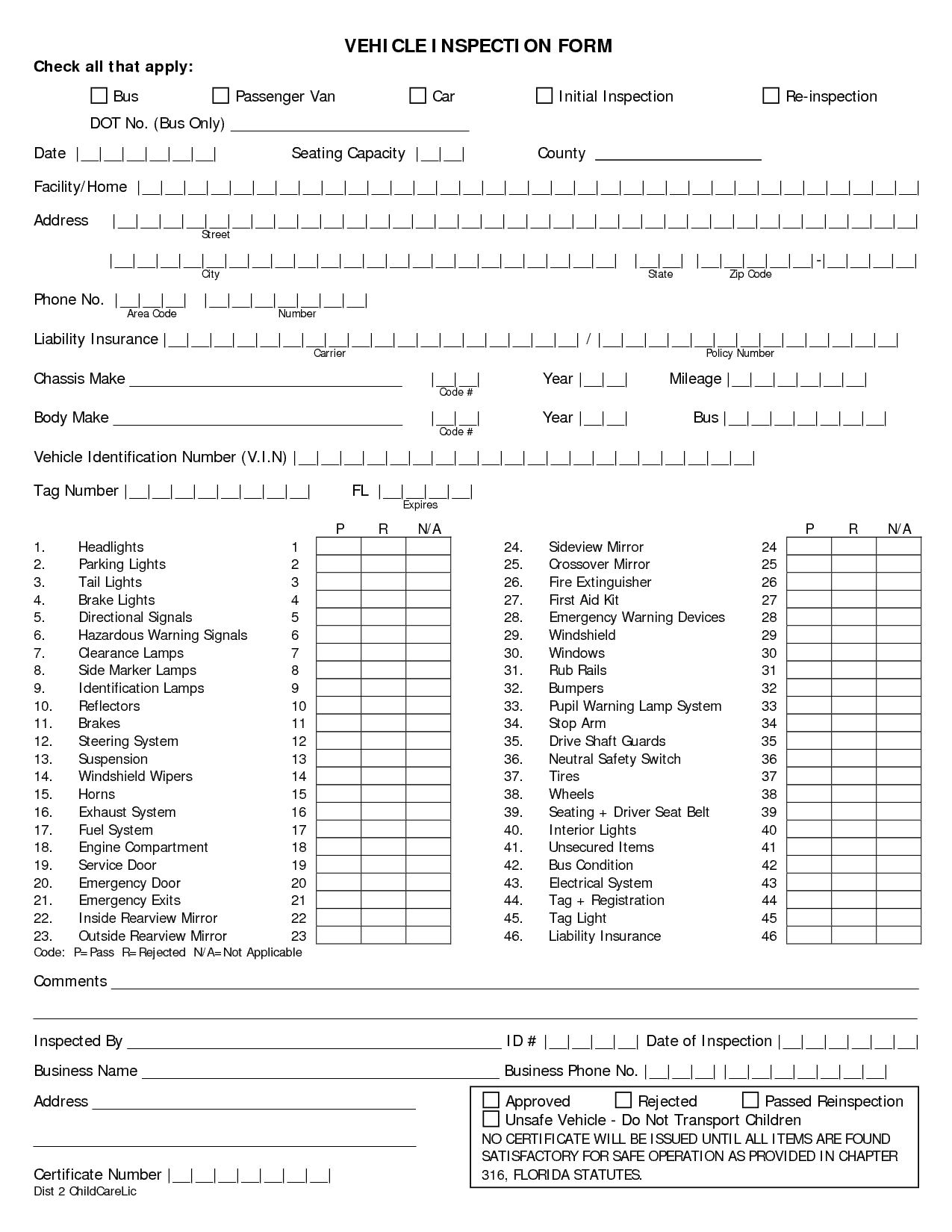 Vehicle Condition Report Template 70