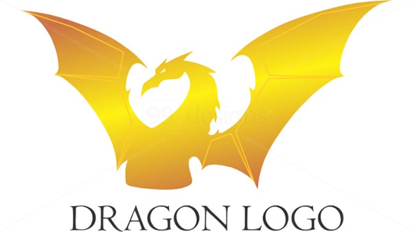dragon logo design 100