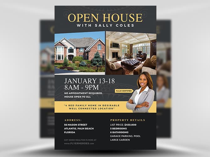 open house flyer template 10
