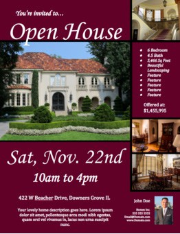 open house flyer template 30