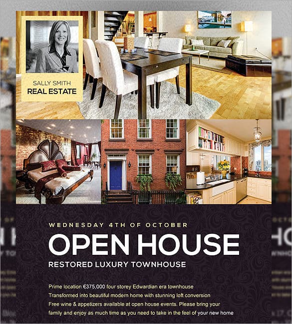 open house flyer template 90