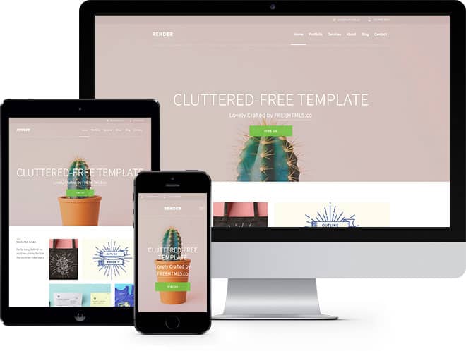 responsive website template free 10