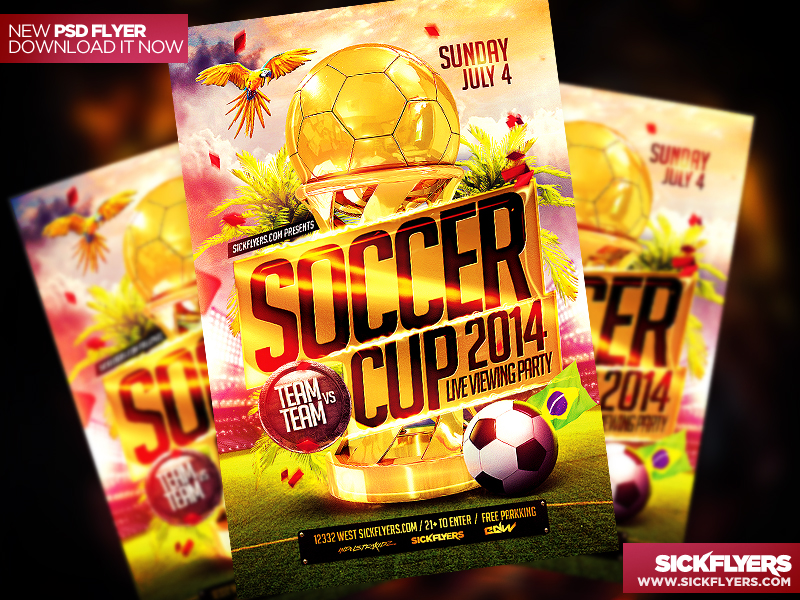5+ Soccer Flyer Templates original reference preview 4