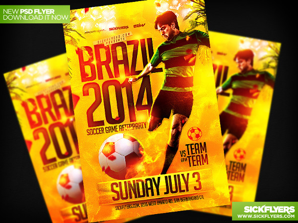 5+ Soccer Flyer Templates original reference preview 5