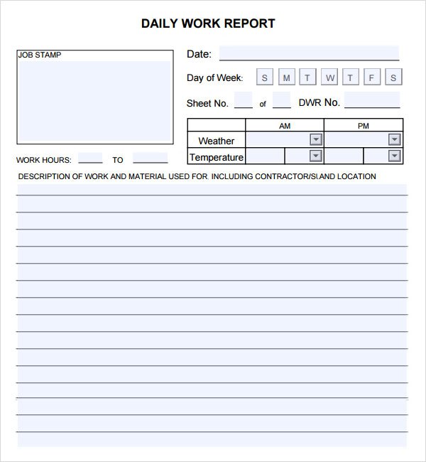 18-daily-work-report-templates-free-word-excel-samples