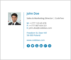 5+ Email Signature Templates original reference preview 5