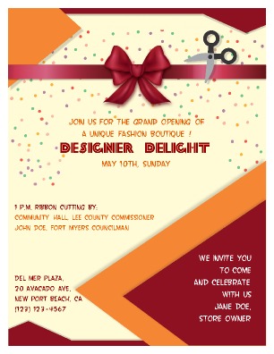 6+ Grand Opening Flyer Templates original reference preview 1