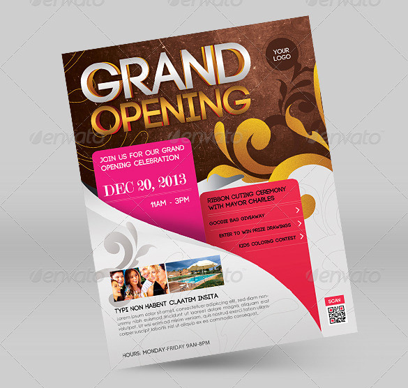6+ Grand Opening Flyer Templates original reference preview 2