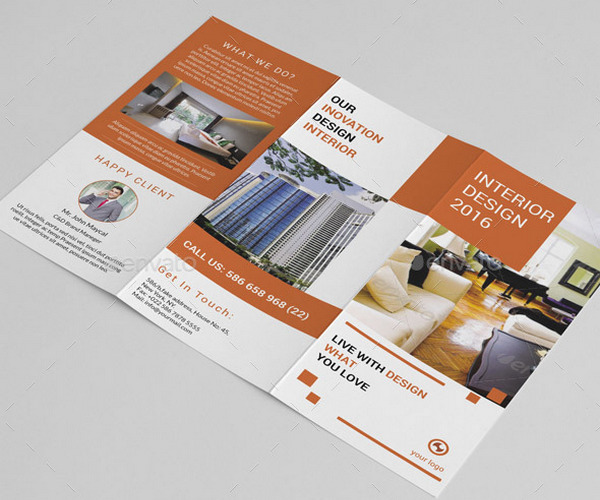 5+ Interior Design Brochure Templates original reference preview 3
