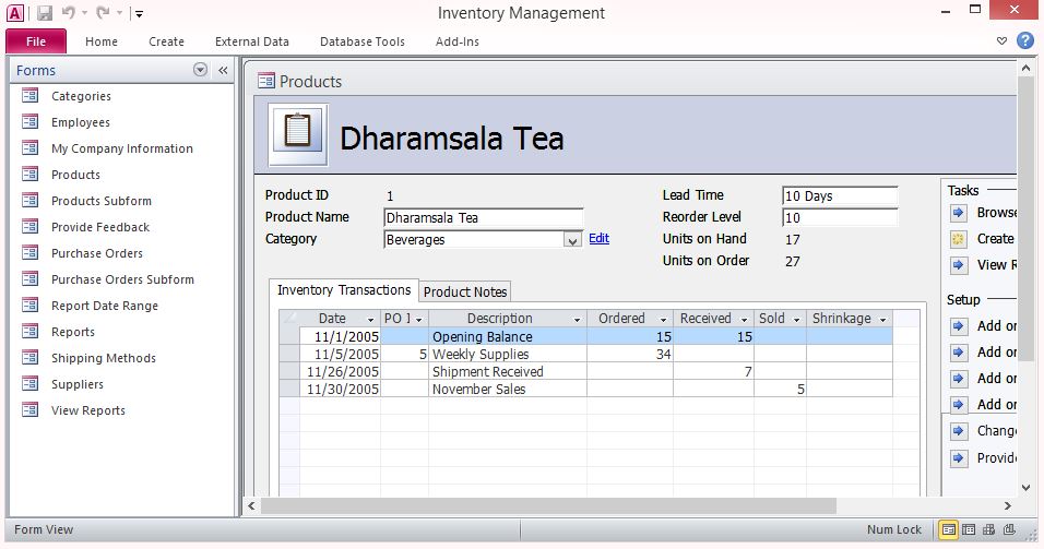 Inventory Database Templates original reference preview 3