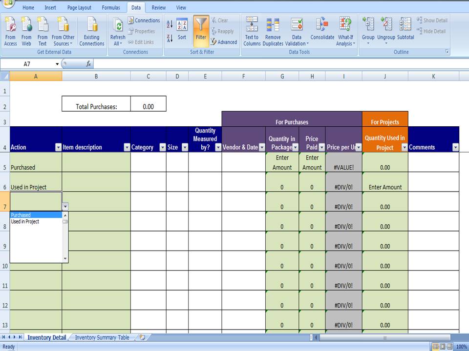 Inventory Database Templates original reference preview 5