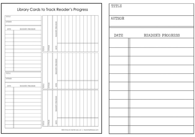 5+ Library Card Templates original reference preview 1