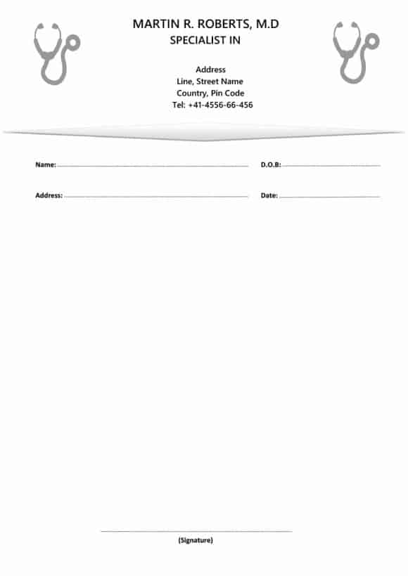 Blank Prescription Pad Template from www.templateswift.com