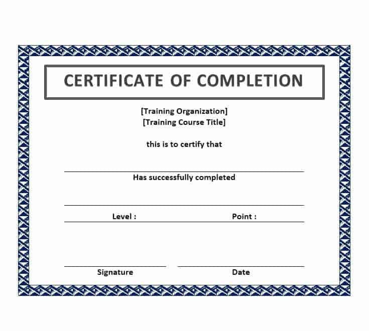 25-work-completion-certificate-templates-word-excel-samples