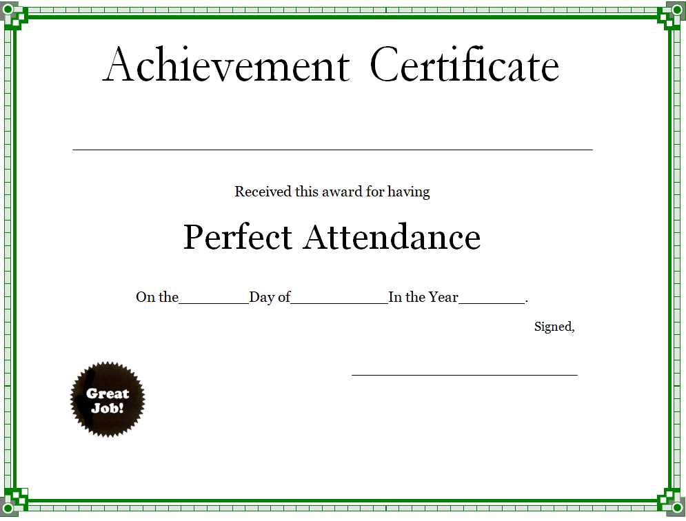 15-customizable-attendance-certificate-templates-word-excel-samples