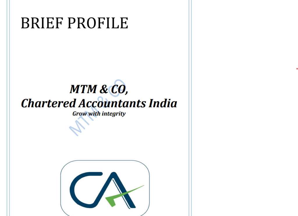 company profile sample pdf