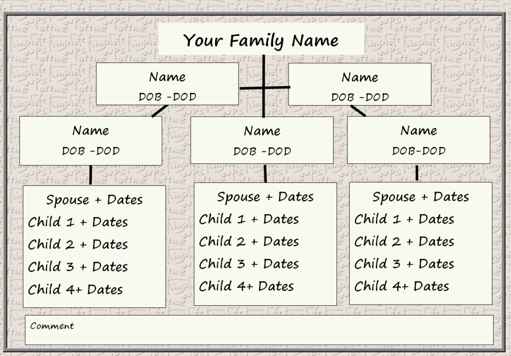 Family Tree Book Template - 9+ Free Word, Excel, PDF Format Download!