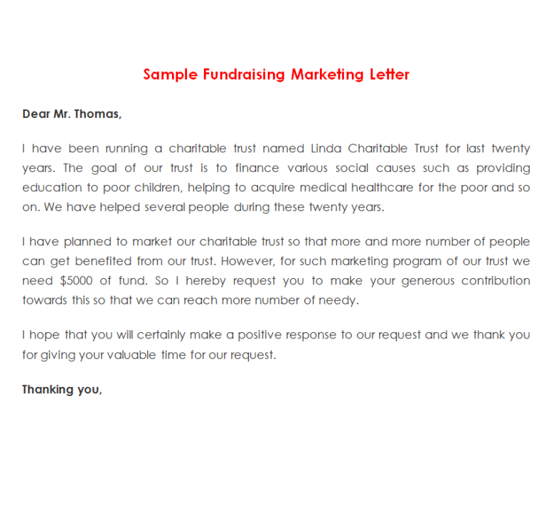 24+ Editable Marketing Letter Templates in MS WORD Word Excel Samples