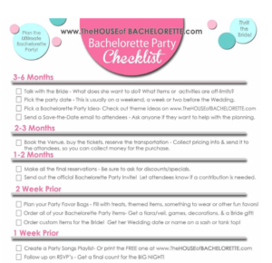 18+ Ready-to-Use Party Planning Checklist Templates - Word Excel Samples